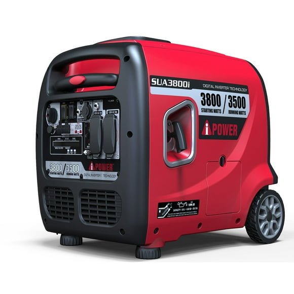 3,800/3,500-Watt AiPower Gas Powered Inverter With Telescopic Handle