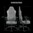 thumbnail image 8 of Razer Iskur V2 X Fabric Ergonomic Gaming Chair Leet Edition, 8 of 11
