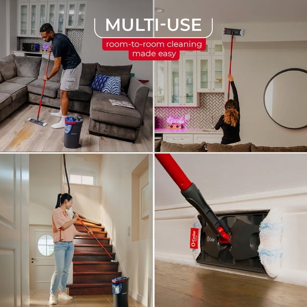 O-Cedar H2prO Flat Mop System + 2 Mop Head Replacements - Samsclub.com