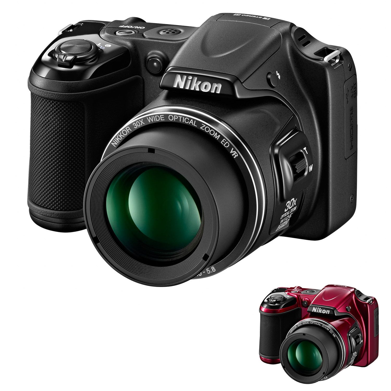 Nikon L820 16MP Long Zoom Digital Camera with 30x Optical Zoom