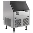 thumbnail image 1 of Maxx Ice Self Contained Commercial Ice Maker, Up to 280 lbs. per Day, 80 lbs. Ice Storage, Stainless Steel/Black, 1 of 7