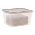thumbnail image 5 of IRIS USA 24.5 Qt Clear Snap-Top Storage Box, 6 Piece Set, 5 of 5