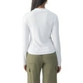 thumbnail image 4 of Social Standard by Sanctuary Women's Ruched Button-Up Top, 4 of 6