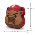 thumbnail image 5 of Logo Brands Indiana Hoosiers Puff Pillow, 5 of 5