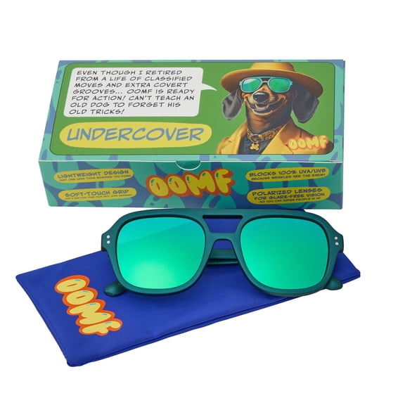 OOMF Undercover Men's Pilot Sunglasses