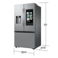 thumbnail image 3 of Samsung 25 cu. ft. Counter Depth French Door Refrigerator w/ Family Hub, 3 of 10
