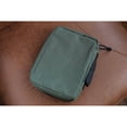 thumbnail image 5 of Large Green Compass Bible Cover, Zippered, with Handle, Nylon, 5 of 5
