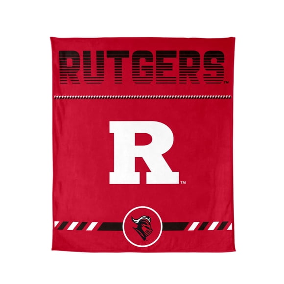 Logo Brands Rutgers Scarlet Knights 60"x70" Super Plush Blanket