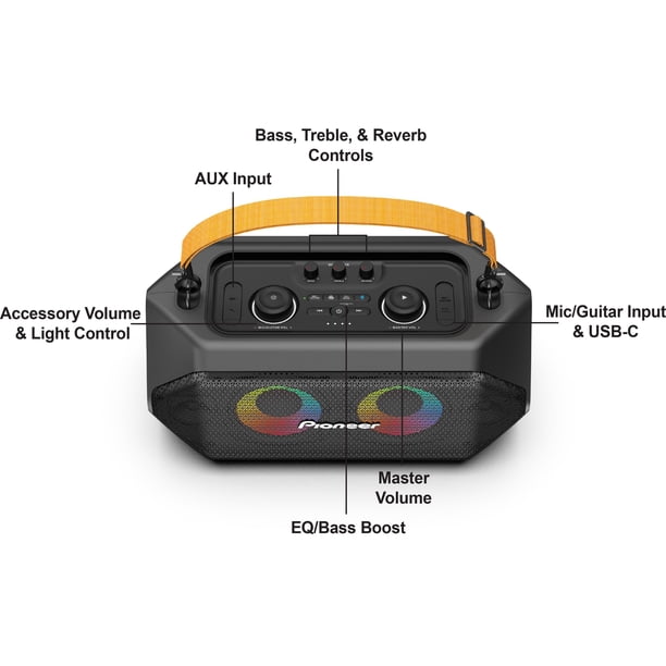Pioneer Portable Bluetooth Boombox Party Speaker - Samsclub.com