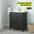 thumbnail image 9 of REN Selections Dario 30" W x 19" D Freestanding Bathroom Vanity with Sink, 9 of 15