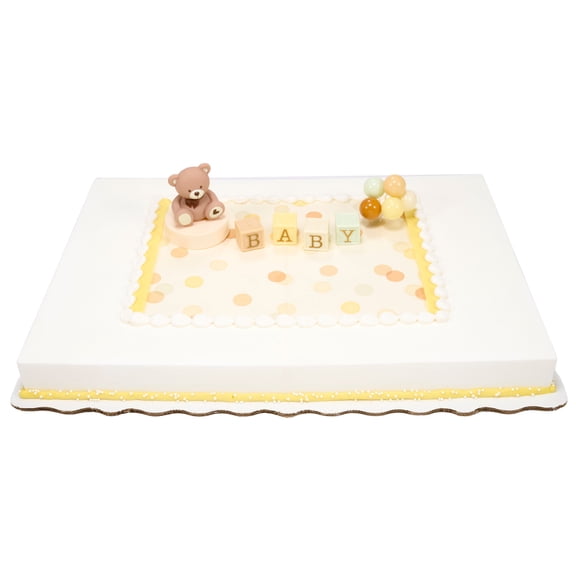 Bear Blocks Full Sheet Cake