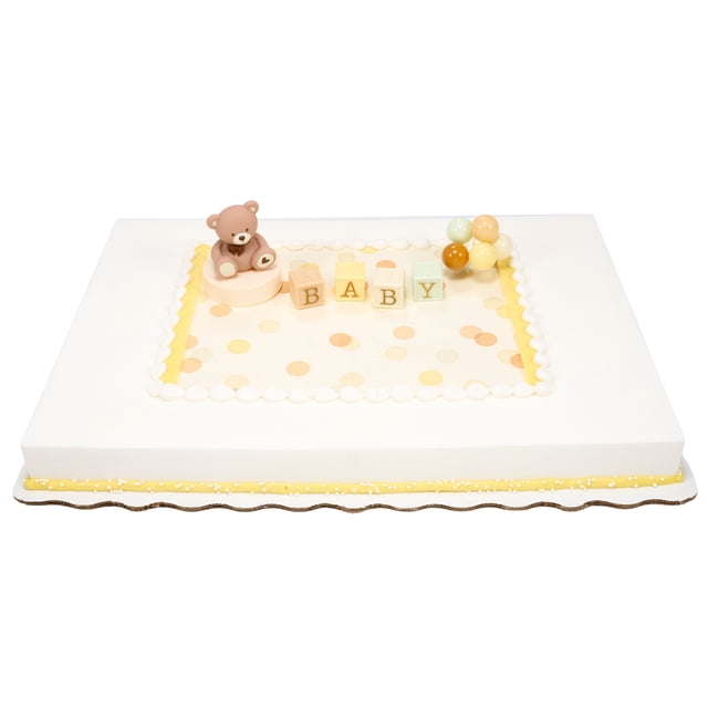 Member's Mark Bear Blocks Full Sheet Cake
