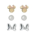 thumbnail image 1 of Disney Earring Set in 14K Gold and Sterling Silver, 1 of 5