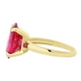 thumbnail image 4 of Solitaire Oval Gemstone Ring in 14K Gold, 4 of 6