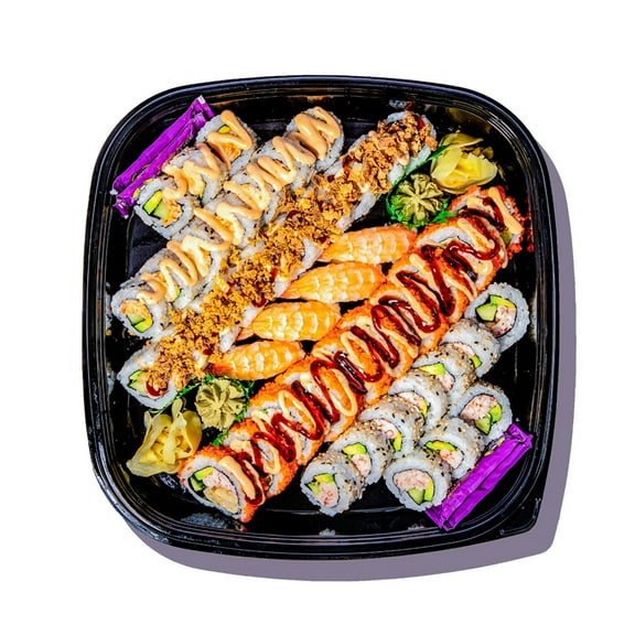 Member's Mark by FujiSan Akita Sushi Roll Party Tray, 44 pcs.