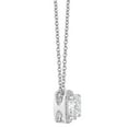 thumbnail image 3 of 1.60 CT. T.W. Cushion Cut Halo Diamond Pendant Necklace in 18K Gold, 3 of 4