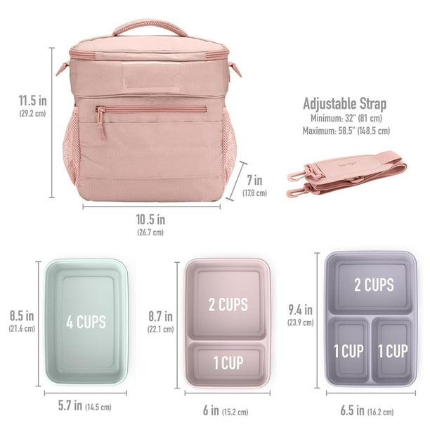 Bentgo Prep Deluxe Bag and Bentgo 60-Piece Meal Prep