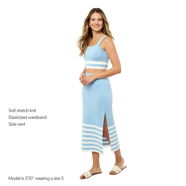 Edited by Remi Bader Knit Maxi Skirt