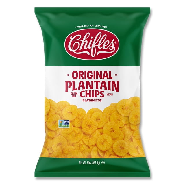 Chifles Plantains Original Chips, 20 oz.