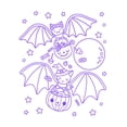 thumbnail image 3 of ColorWorld: Spooky Sweet Halloween, Mixed Media, 3 of 11