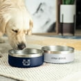 thumbnail image 2 of NCAA 2 pk. Stainless Steel Dog Bowls, 2 of 5