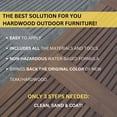 thumbnail image 4 of Amazonia Hardwood Garden Furniture Maintenance Kit, 4 of 4