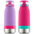 thumbnail image 1 of Ello Emma 14 oz. Stainless Steel Water Bottle, 2 Pack, Choose Color, 1 of 7