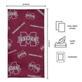thumbnail image 6 of Logo Brands Mississippi State Bulldogs 38"x72" Beach Towel, 6 of 6