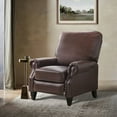thumbnail image 1 of Braxton Bonded Leather Pushback Recliner, 1 of 11