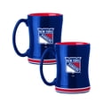 thumbnail image 1 of Logo Brands New York Rangers 14oz Relief Mug Set, 1 of 5