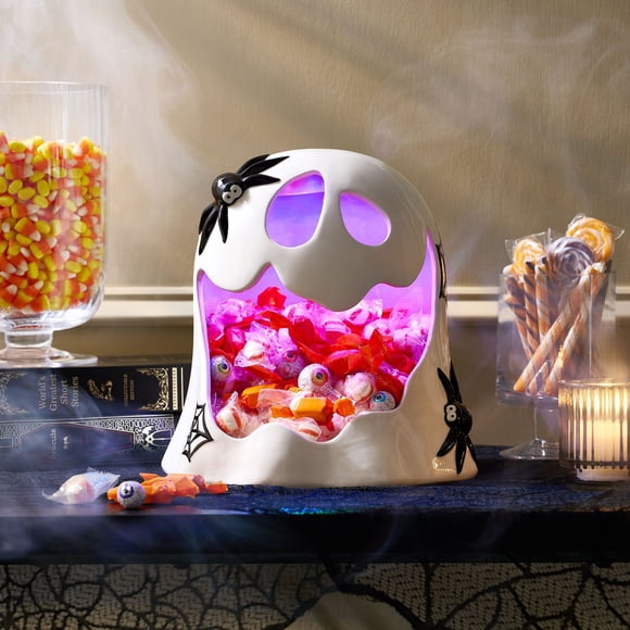 Member's Mark Pre-Lit Halloween Candy Bowl
