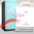 thumbnail image 5 of Lanbo 32 Inch 287 Bottle Dual Zone Wine Cooler Refrigerator, 5 of 16