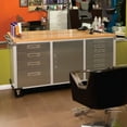 thumbnail image 7 of Seville Classics® UltraHD® 12-Drawer Rolling Workbench, 77" W x 20" D x 37.5" H, 7 of 7
