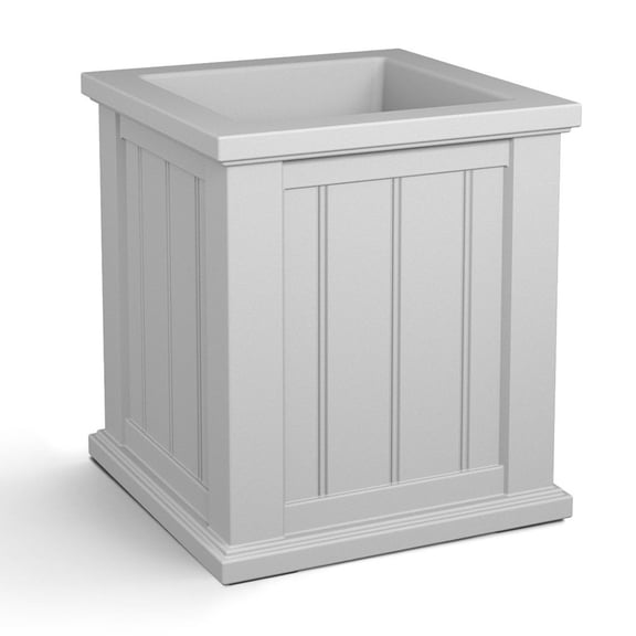 Mayne Cape Cod Square Planter, Choose Size