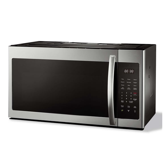 Magnavox, 1.7 Cu. Ft. Over the Range Microwave Oven, Stainless Steel