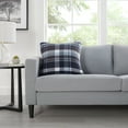 thumbnail interactive-video image 1 of Member's Mark Plaid Faux Fur Decorative Pillow 20" x 20", Assorted Designs, 1 of 7