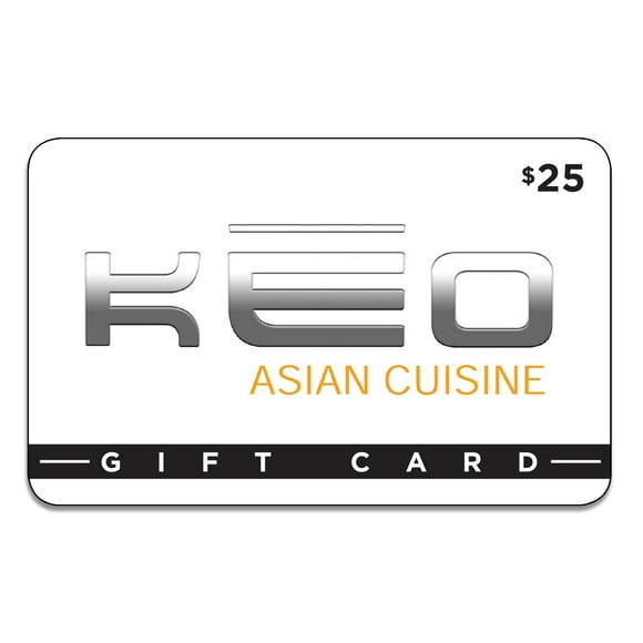 Keo Asian Cuisine $50 Gift Card Multi-Pack, 2 x $25