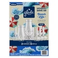 thumbnail image 1 of Glade PlugIns Scented Oil Air Freshener, Beach Life, 2 Warmers + 6 Refills, 1 of 5