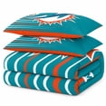 thumbnail image 2 of Logo Brands Miami Dolphins Comforter Set, 2 of 5