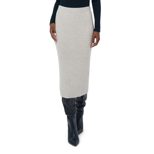 Edited by Remi Bader Women's Ribbed Sweater Skirt