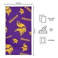 thumbnail image 4 of Logo Brands Minnesota Vikings 38"x72" Beach Towel, 4 of 4