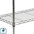 thumbnail image 5 of Seville Classics 4-Tier Steel Shelving, 30" x 14" x 49.5" H, 5 of 9