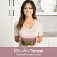 thumbnail image 5 of Bentgo All-in-One Tinted Glass Salad Container, 5 of 6
