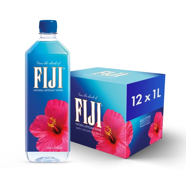 FIJI Natural Artesian Water 1 Liter, 12 pk.