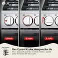 thumbnail image 8 of LG 6.3 cu. ft. Gas Single Oven Slide-in Range with New Handle and Printproof®, 8 of 9