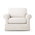 thumbnail image 2 of Member's Mark Brinkley Linen Rolled Arm Skirted Chair, 2 of 8