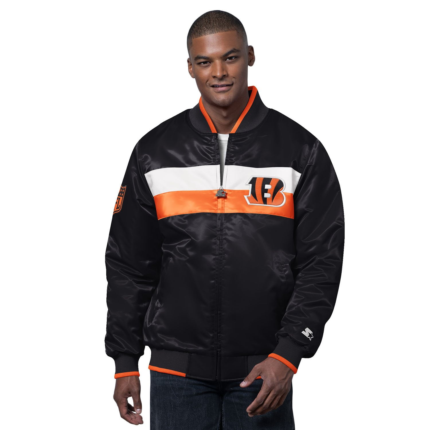 Cincinnati Bengals Adult Starter Jacket - Samsclub.com