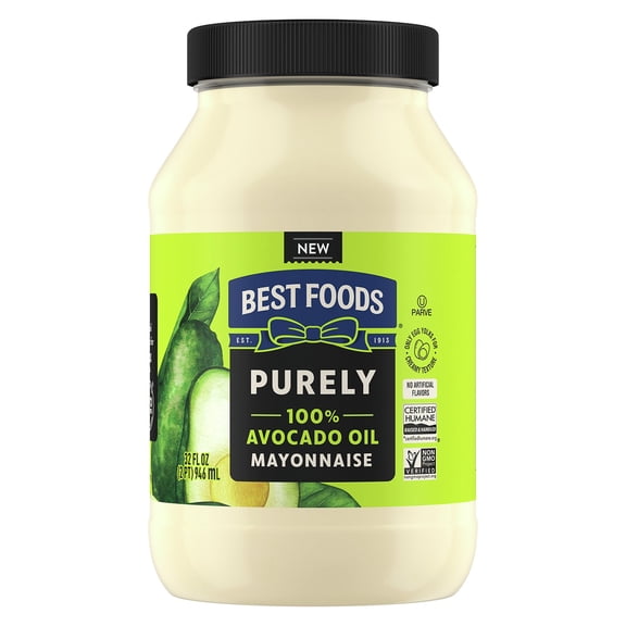 BEST FOODS Purely 100% Avocado Oil Mayonnaise, 32 oz.