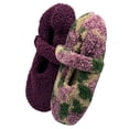 thumbnail image 1 of Brookstone Women's 2-Pack Cozy Mary Jane Slipper Sock, 1 of 10