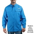 thumbnail image 6 of Habit Men's Long Sleeve 50+ UPF Fishing Shirt, 6 of 8